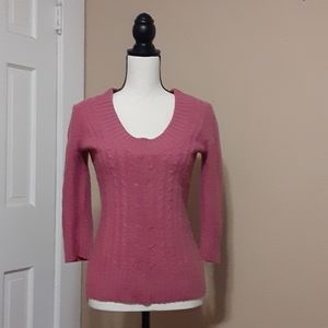 Express pink sweater